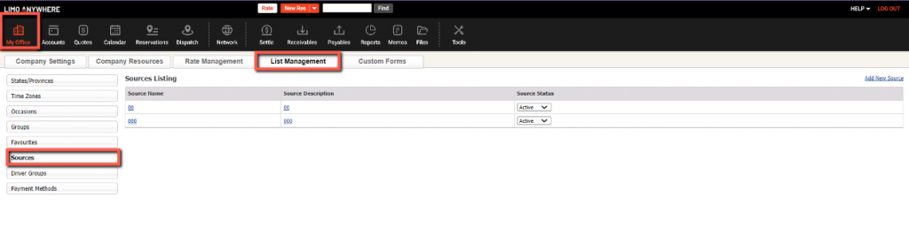 How-to Establish And Manage The Sources List. โ Limo Anywhere Knowledge ...